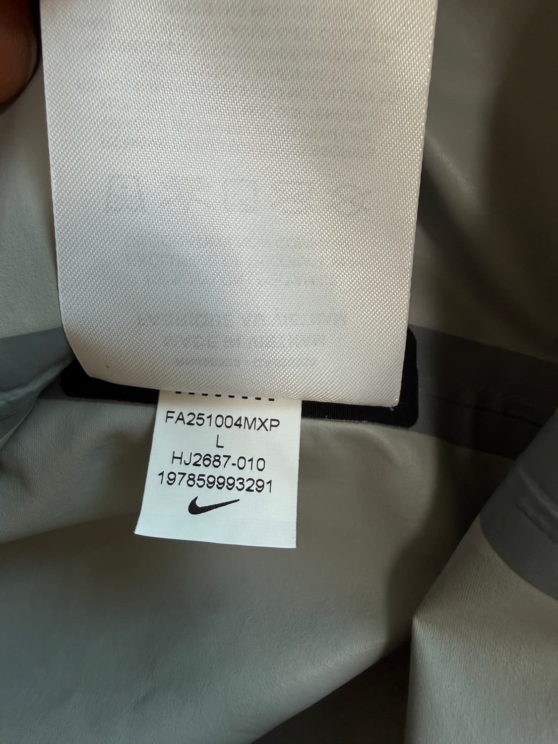 [L] 나이키 acg 모르포 adv 스톰핏 레인 자켓 바람막이 블랙 상품이미지2