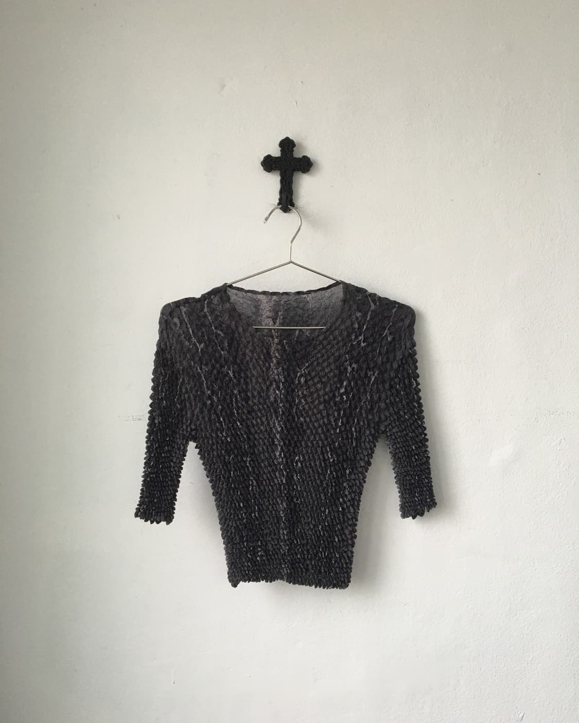 Pleats popcorn top 상품이미지2