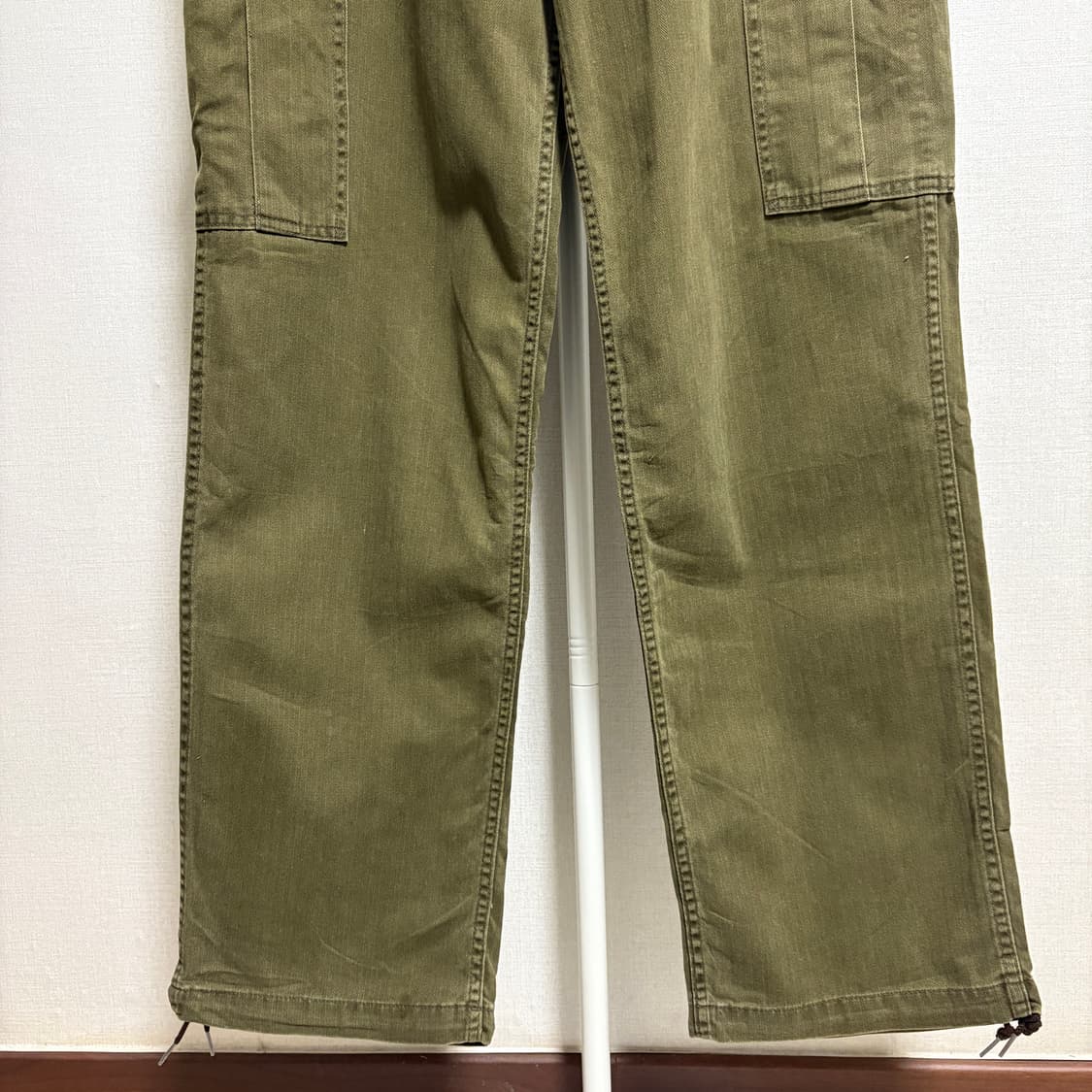 히스테릭글래머 헤링본 카고 팬츠 / 올리브, 31 상품이미지4