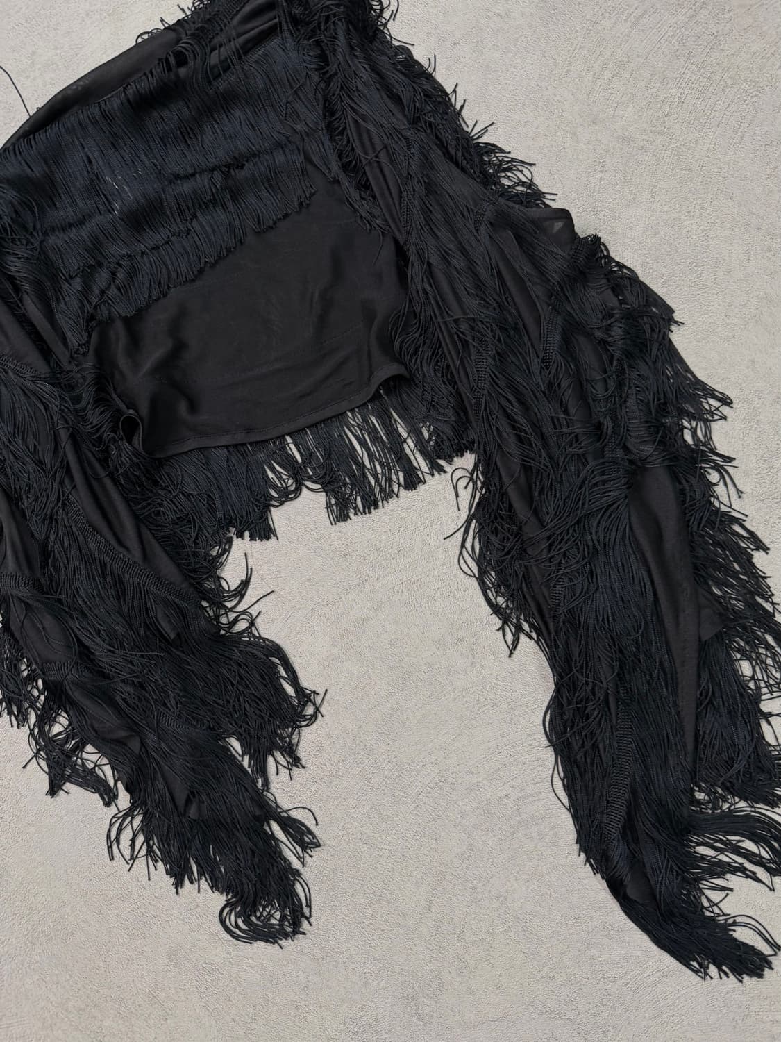Ann Demeulemeester 08 FW Fringe Shawl 상품이미지4