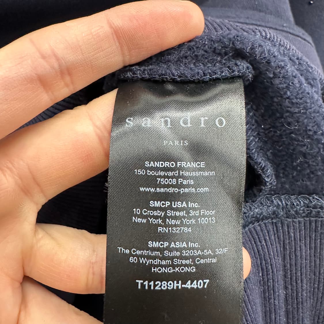 95 산드로 여자 비즈 맨투맨 상품이미지5