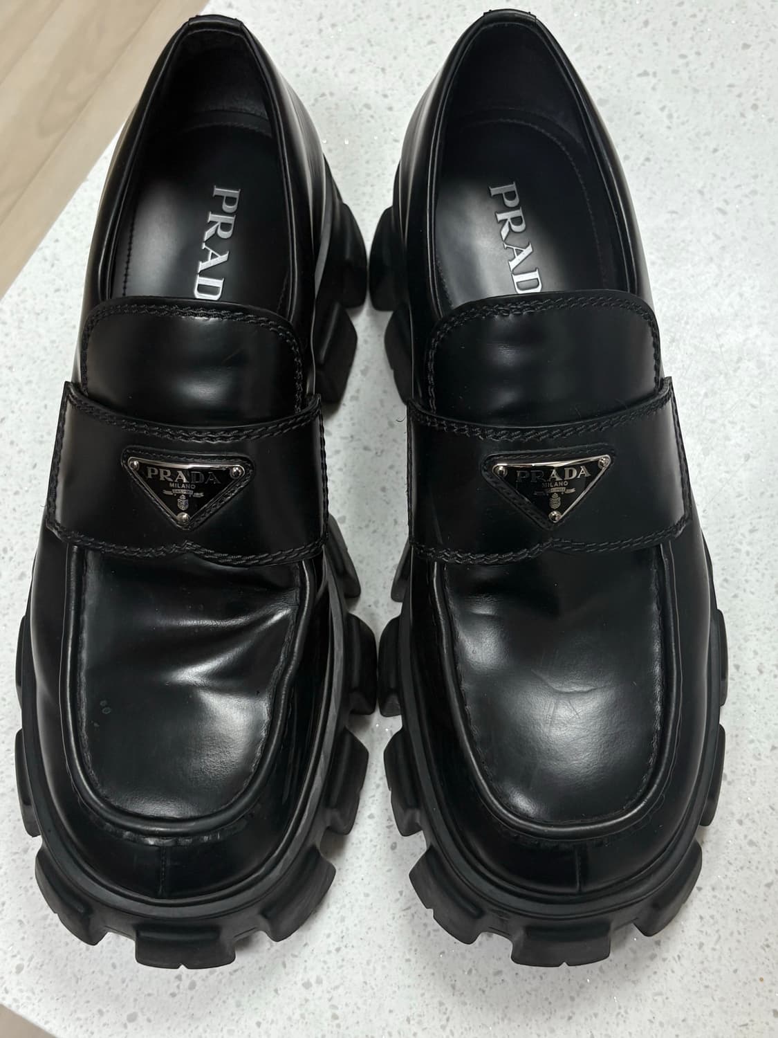 프라다 로퍼 9.5 상품이미지2