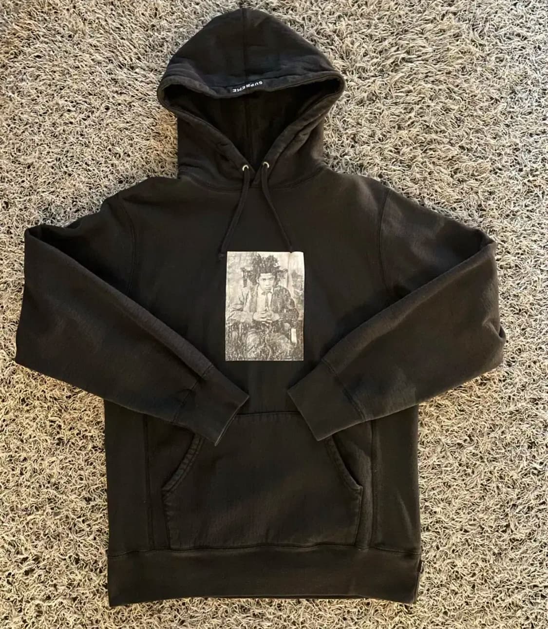 Supreme 슈프림 바스키아 후드티 L 상품이미지1
