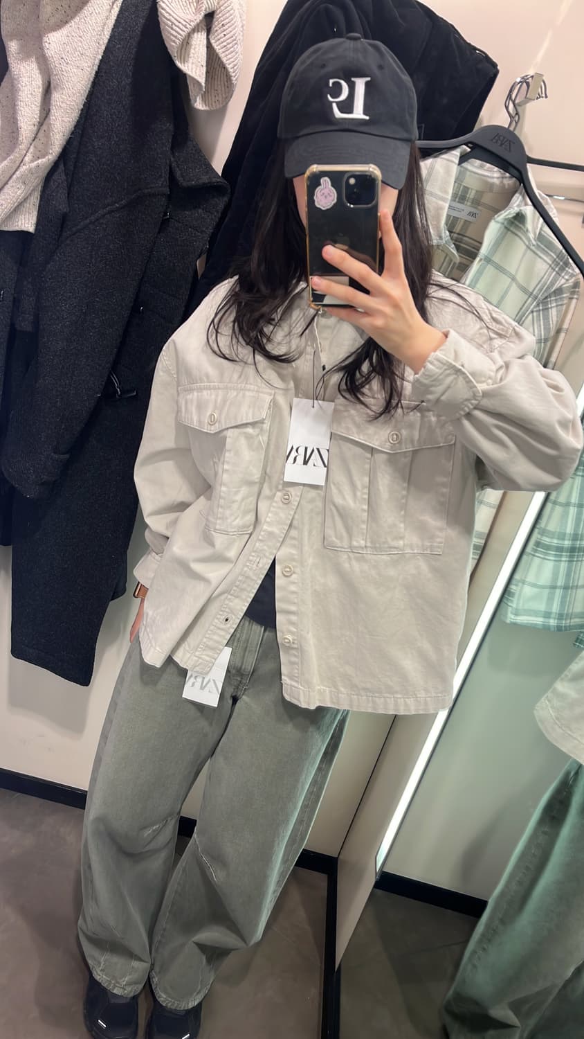 자라 셔츠 자켓 상품이미지5