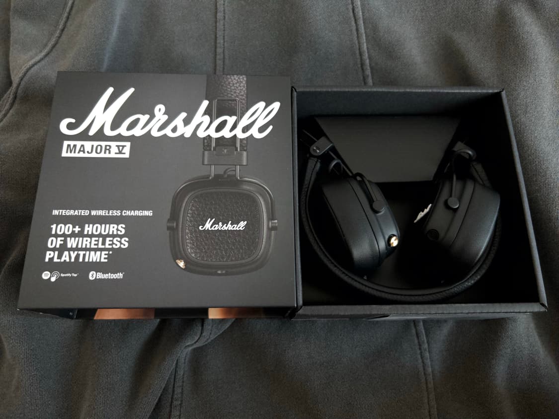 마샬 메이저 5 Marshall Major 5 블랙 Black 상품이미지1