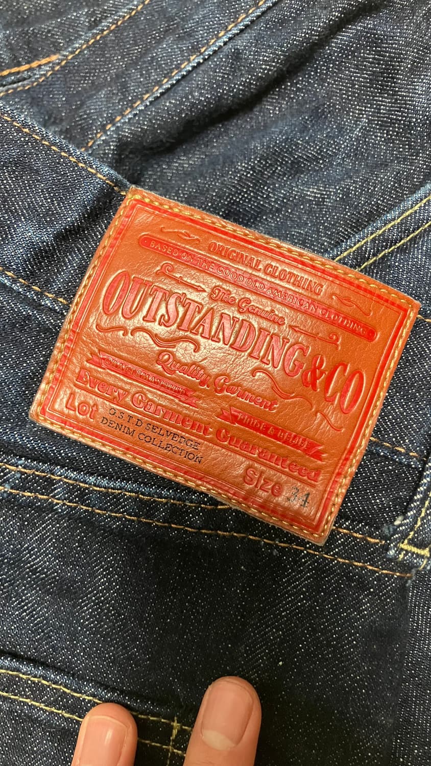 아웃스탠딩 40‘s 셀비지 데님 상품이미지2