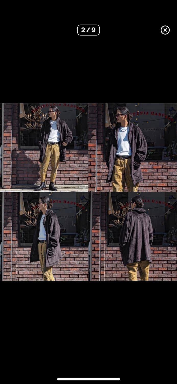 풀카운트 2025 플리스 후디 코트 40사이즈 상품이미지6