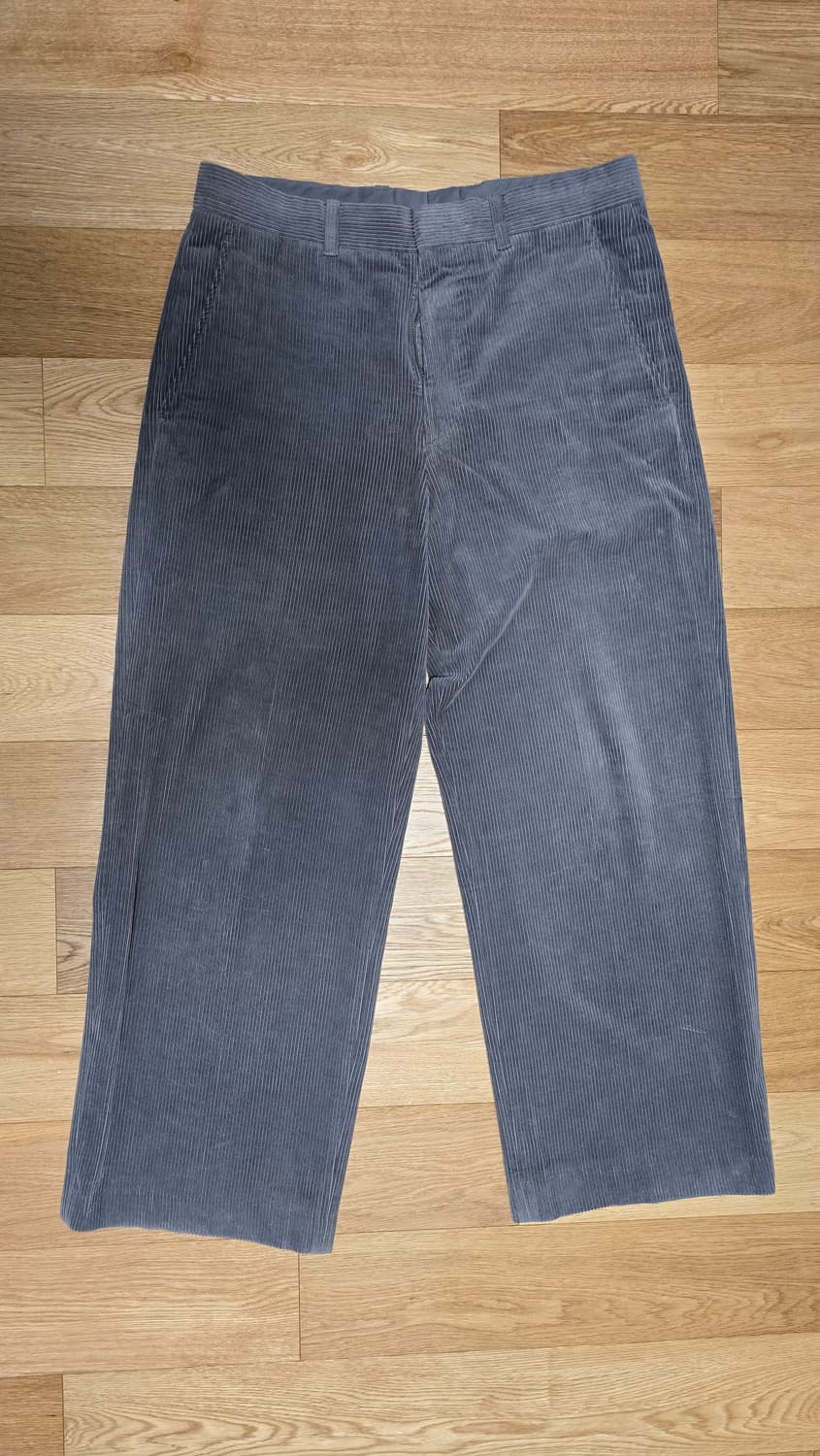 COS 코스 코듀로이 와이드 팬츠 그레이 52 상품이미지1