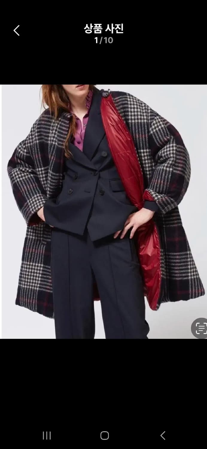 이자벨마랑 양면 패딩 코트 상품이미지1