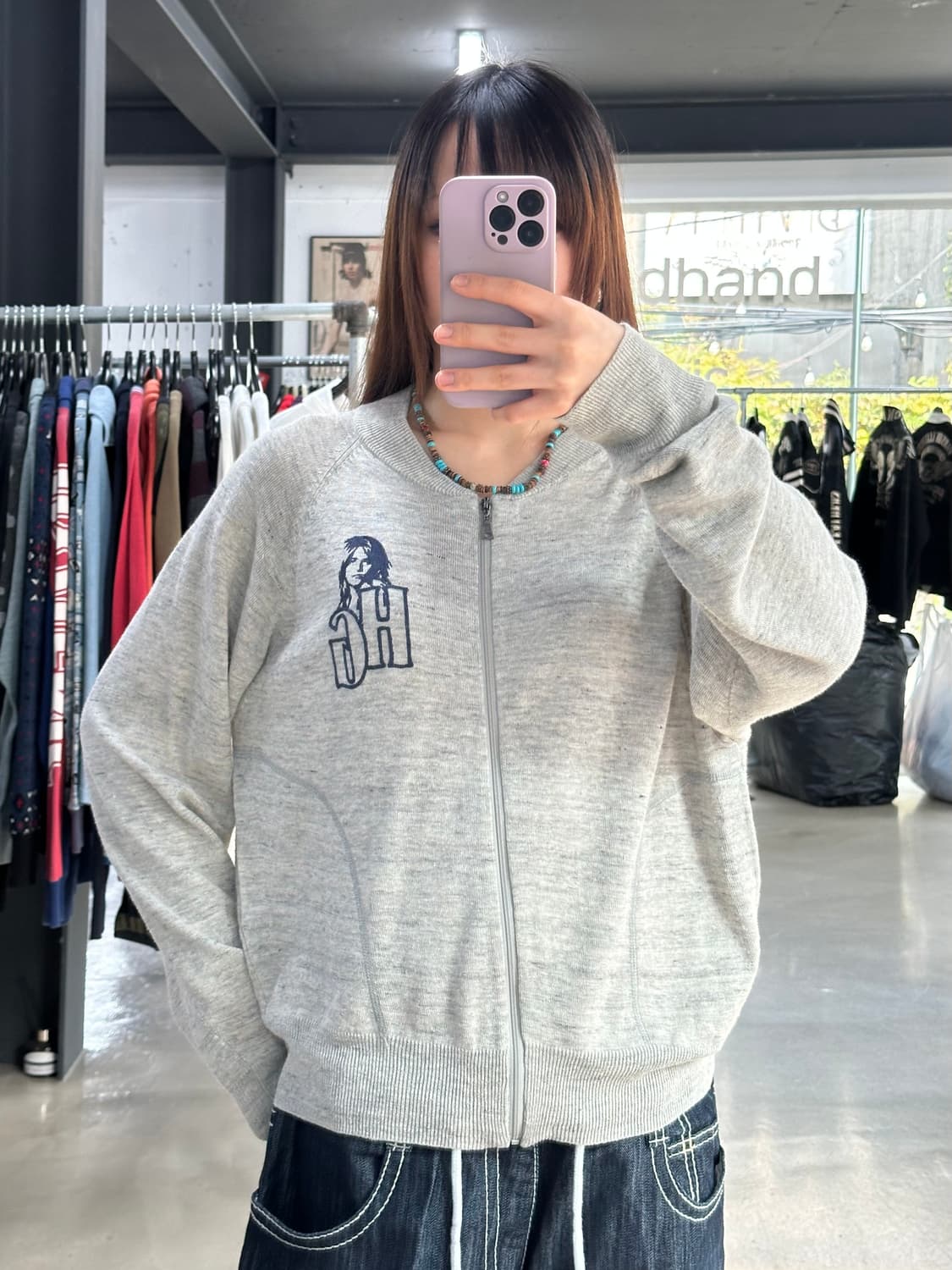 히스테릭글래머 히스걸 자수빅로고 Flanders Linen Premium 상품이미지3