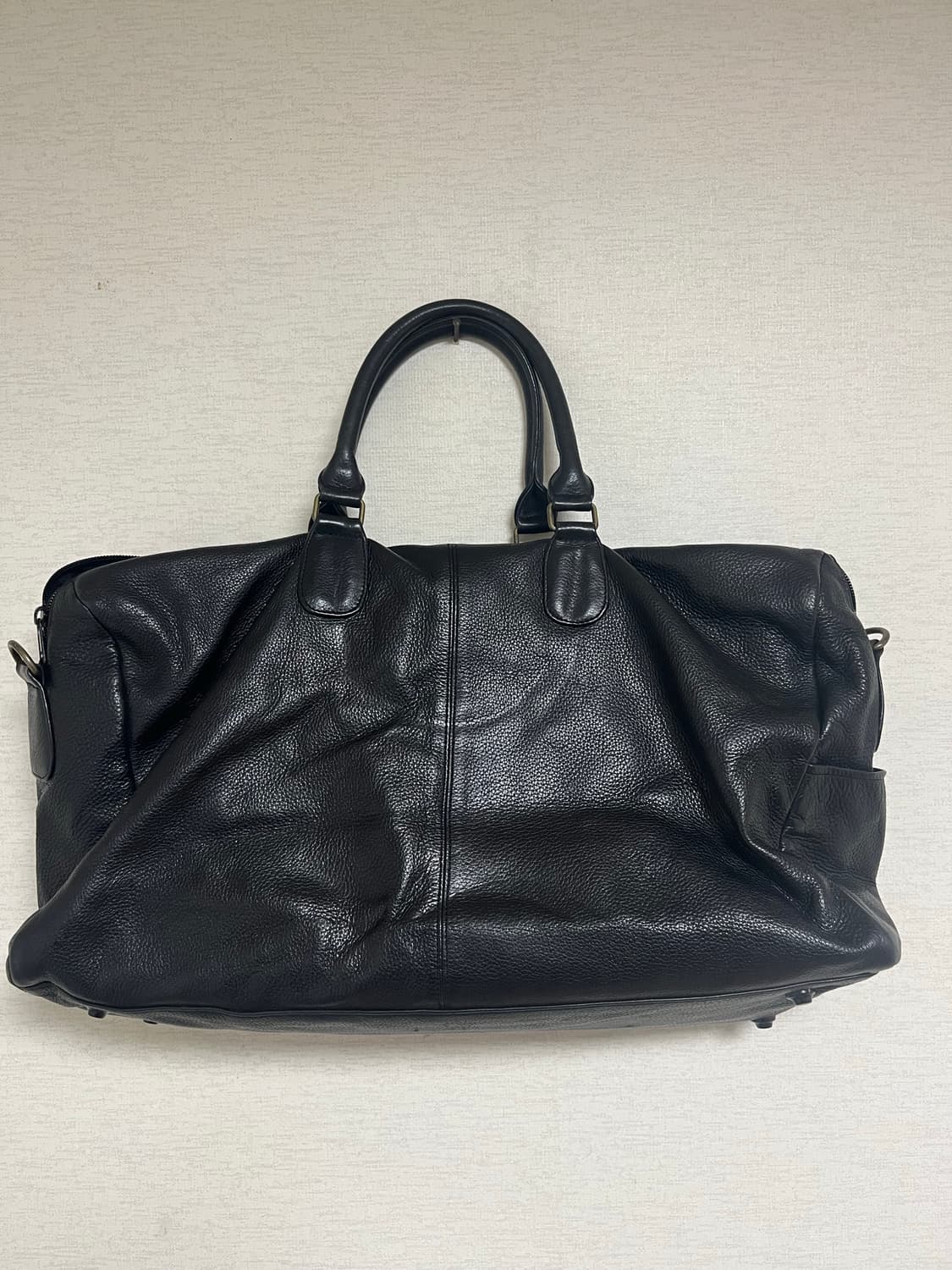 빈티지 레더 보스턴 백 상품이미지3