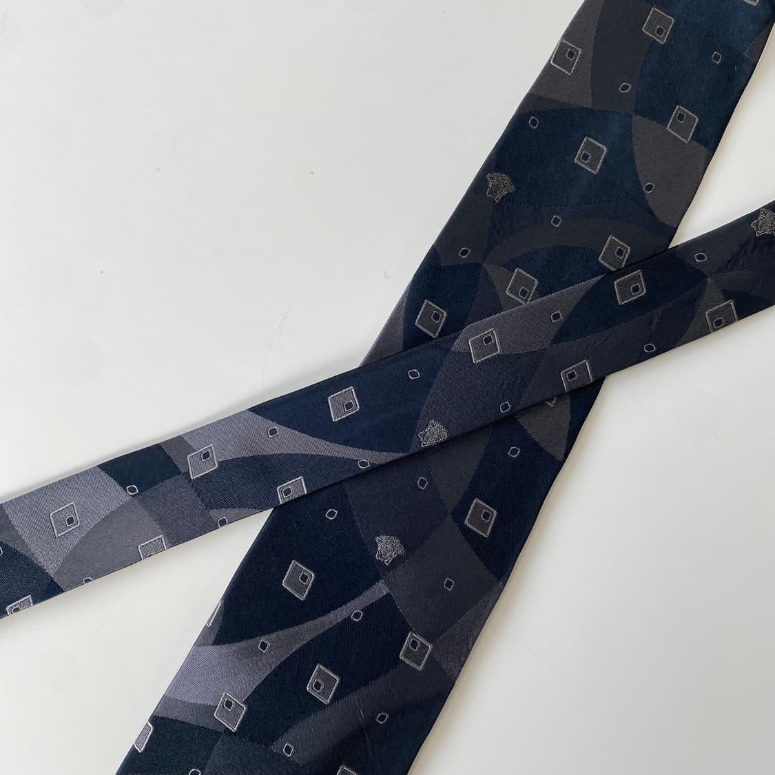 Versace 베르사체 정품 명품 모노그램 넥타이 상품이미지4