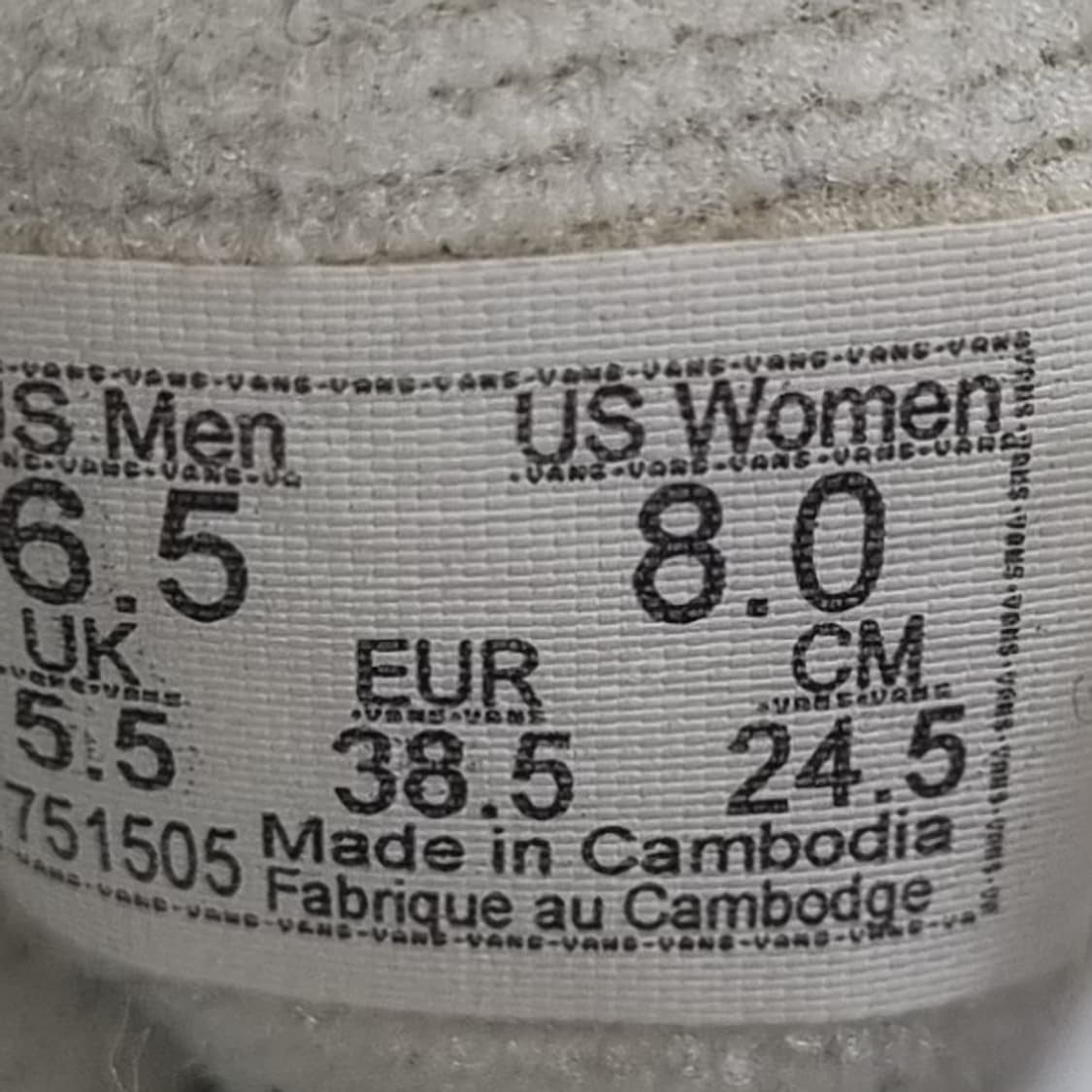 반스 스케이트 풀랫폼 해이탑245 상품이미지6