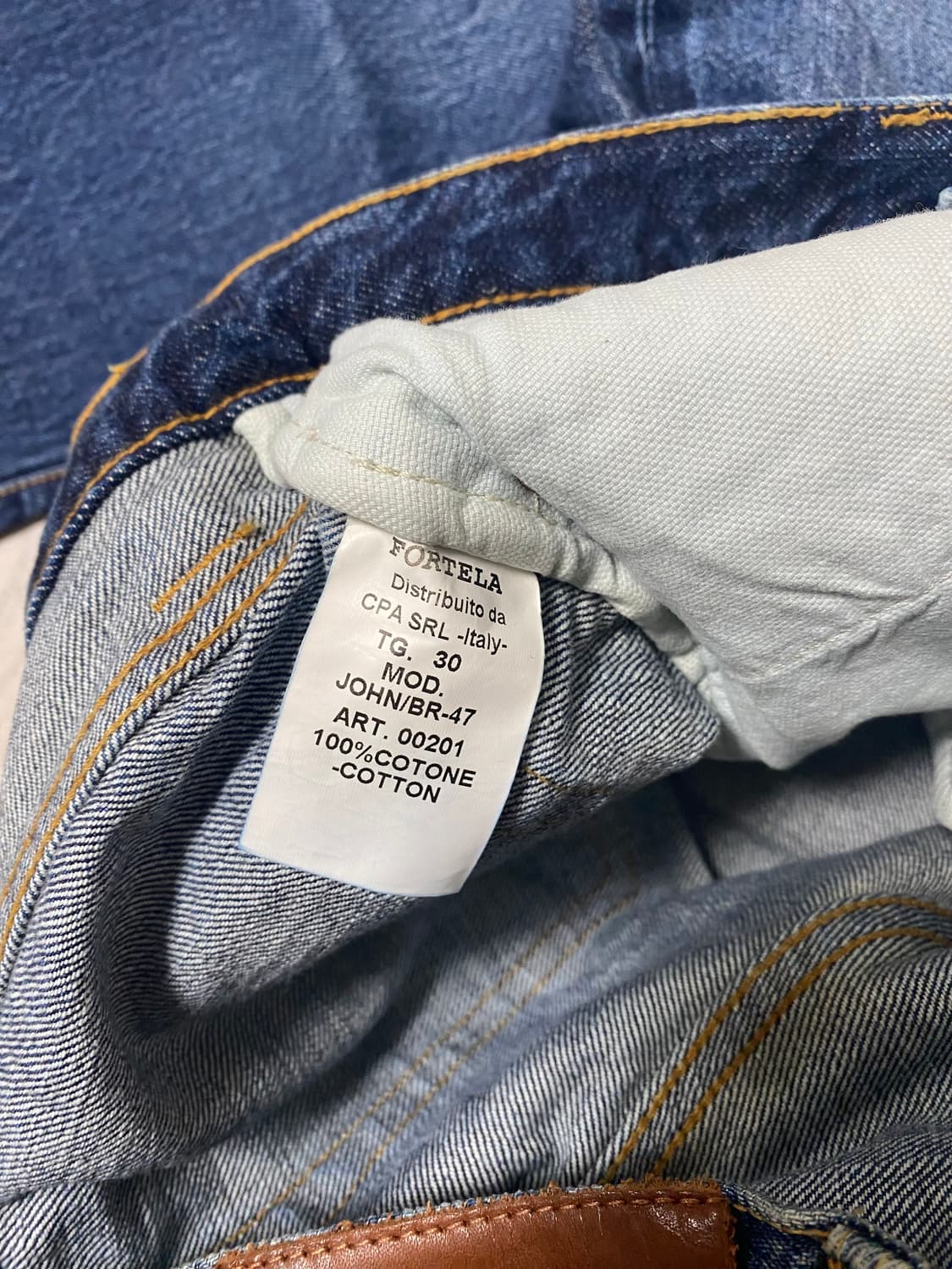 포르텔라 Fortela 셀비지 데님 팬츠 상품이미지6