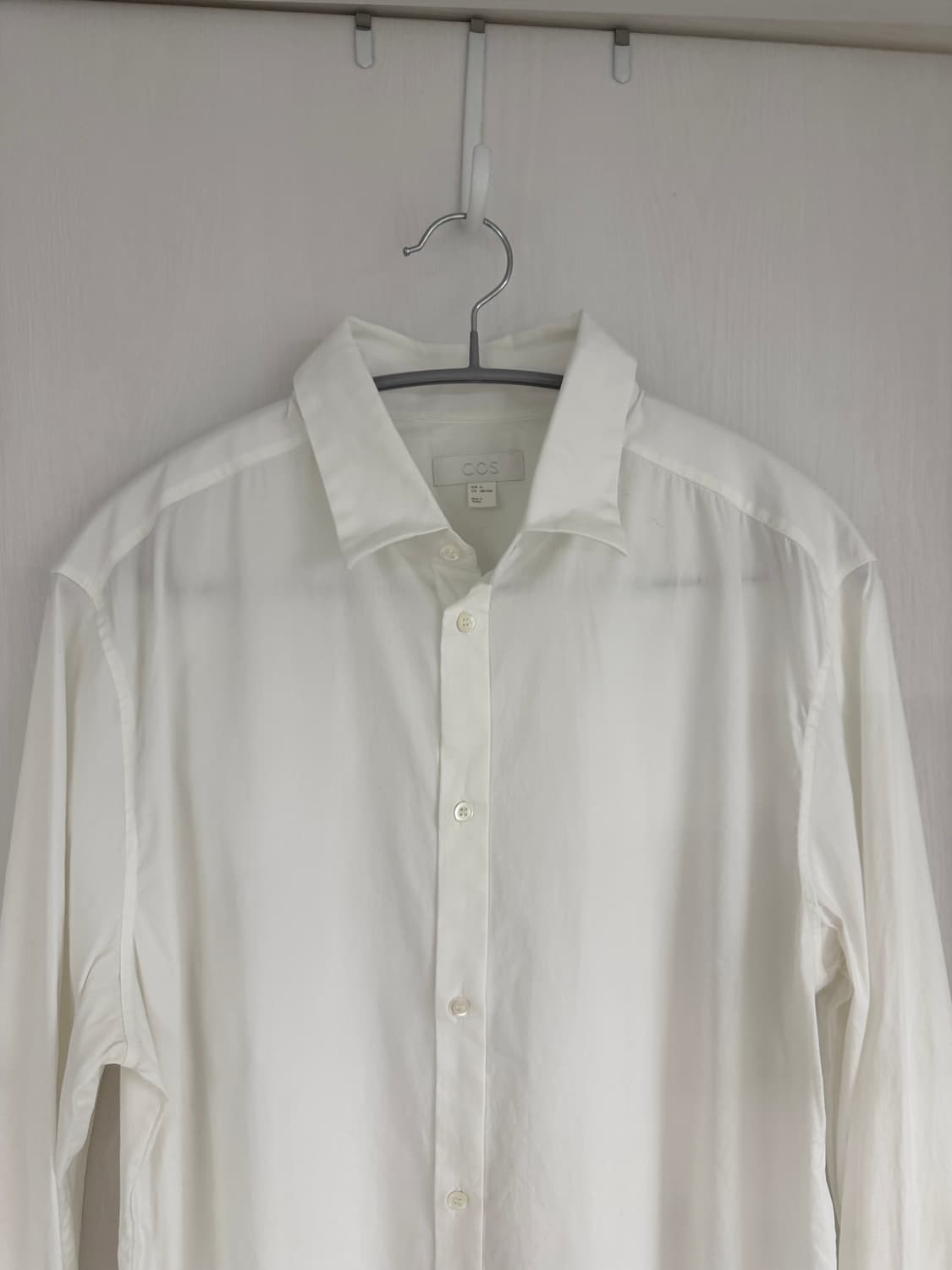 COS 코스 남성 셔츠 화이트 EUR41 사이즈 상품이미지2
