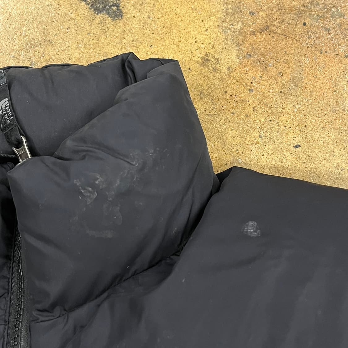 [정품/M] 노스페이스 블랙 패딩 조끼 b18 상품이미지9