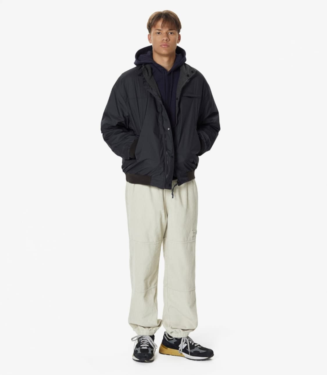 디스이즈네버댓 리버시블 웜업 자켓 [m] 상품이미지4