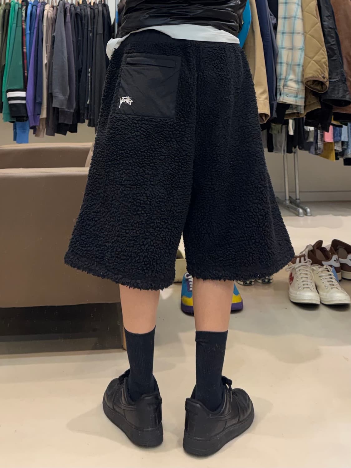 스투시 양모 하프팬츠 상품이미지5