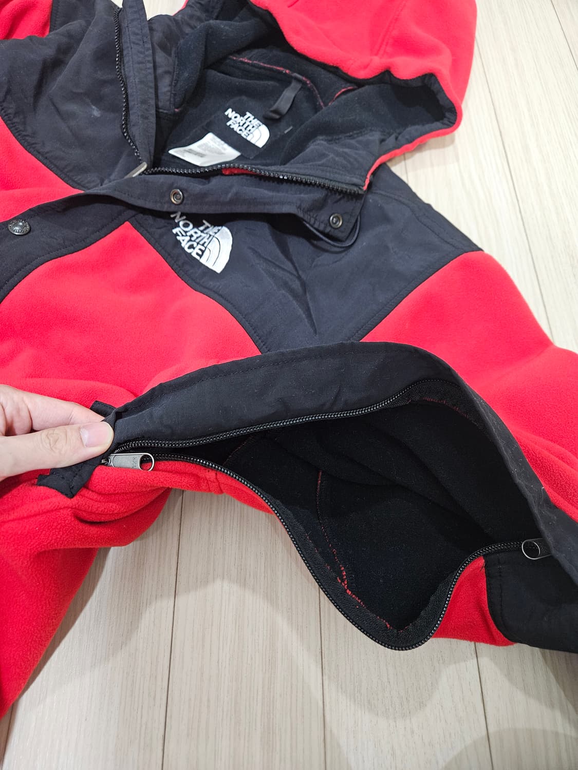 90s 노스페이스 윈드스토퍼 플리스 자켓 상품이미지4