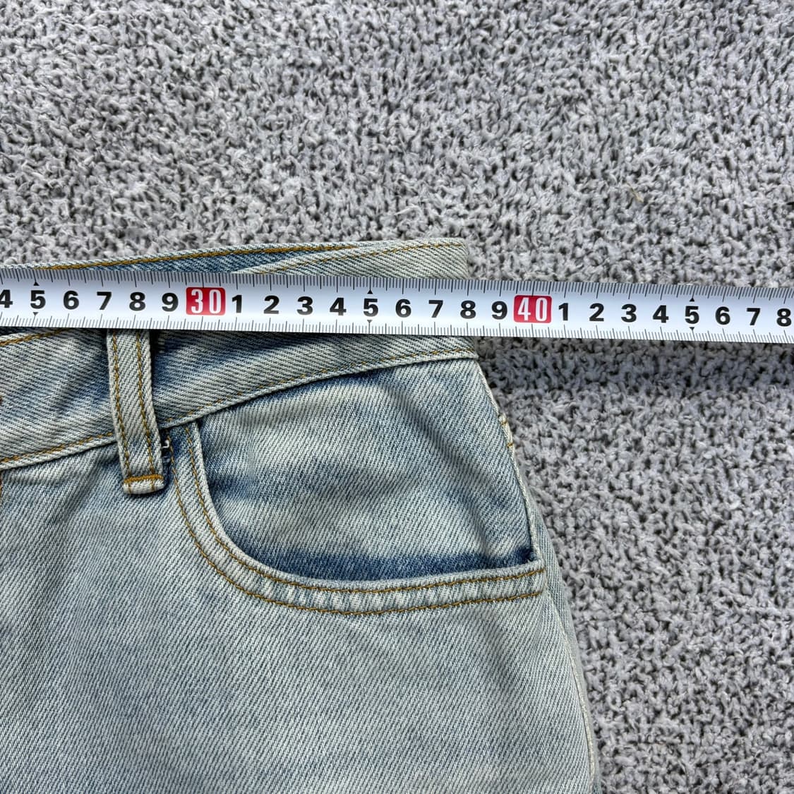 L 오르 연청 데님 팬츠 청바지 0325J 상품이미지8