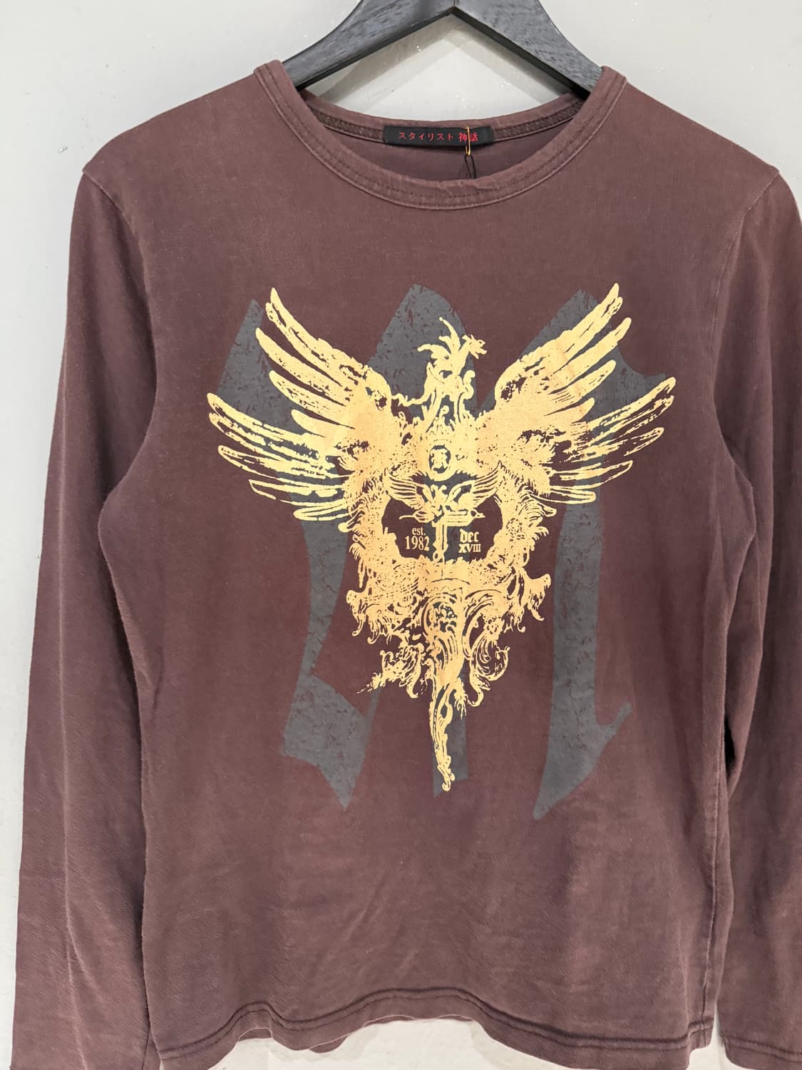 y2k printing detail long sleeve 상품이미지6