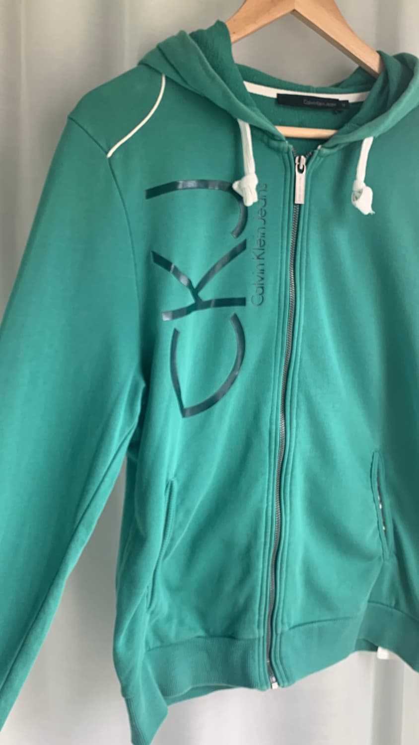 Ck jeans mint hood zip-up 상품이미지3