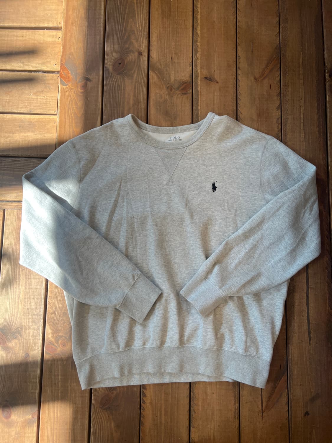 폴로 그레이 맨투맨 상품이미지6