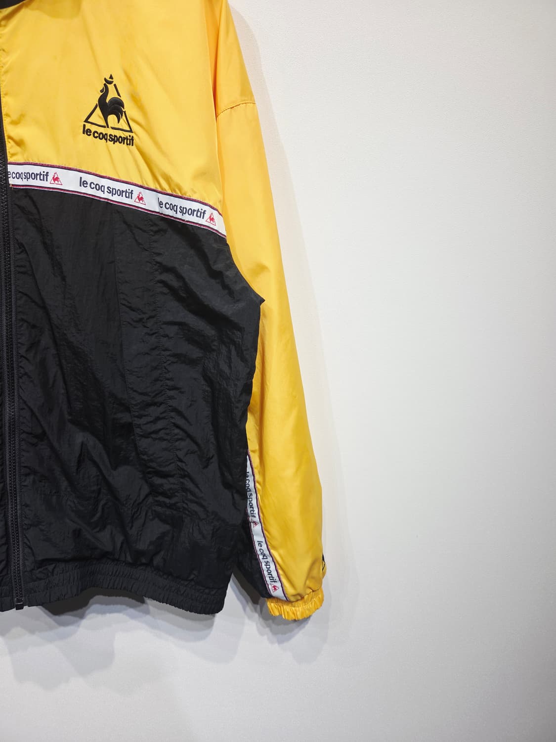 르꼬끄 스포르티브 빅로고 배색 바람막이 자켓 상품이미지5