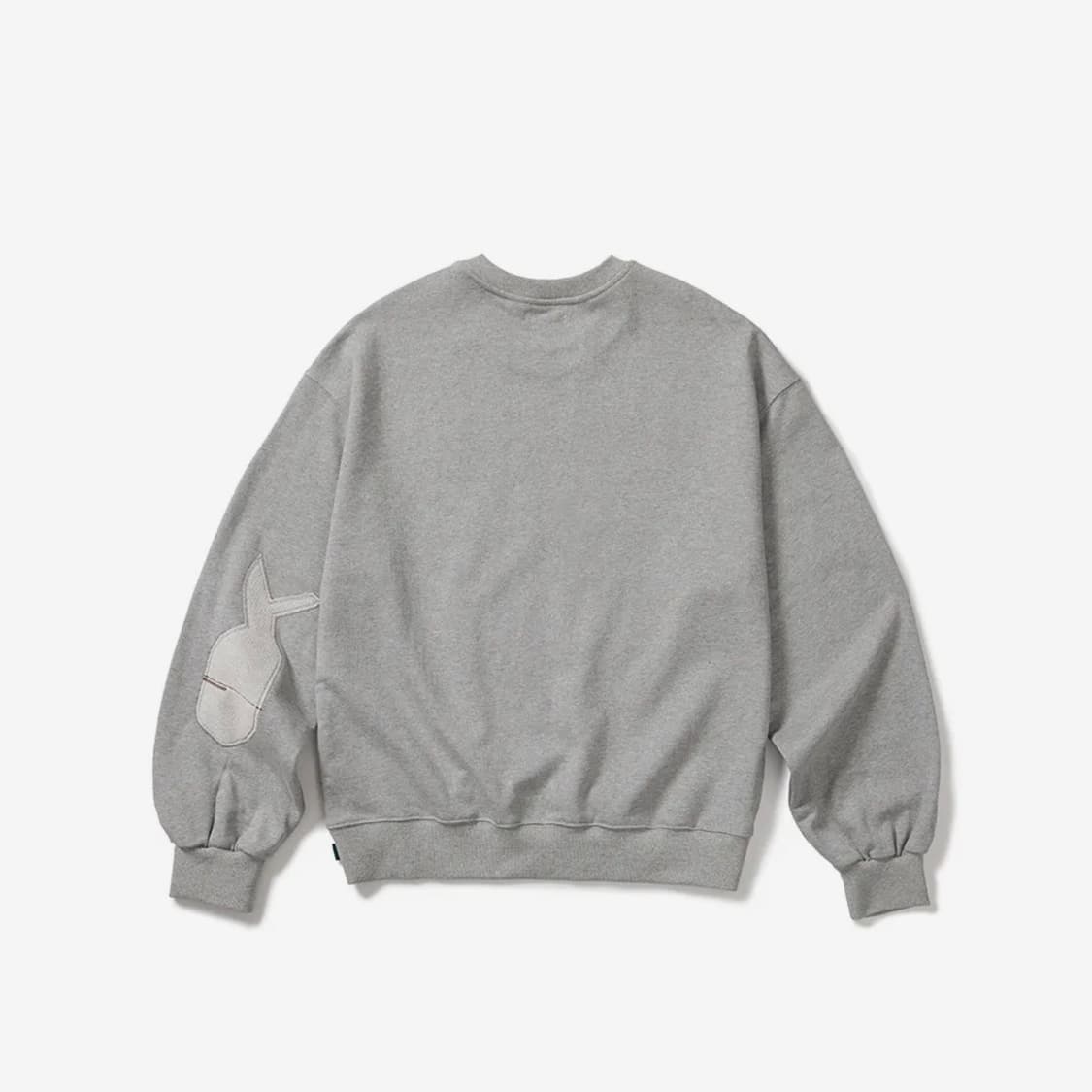 카락터 Crumple sweatshirt / Melange gray 상품이미지3