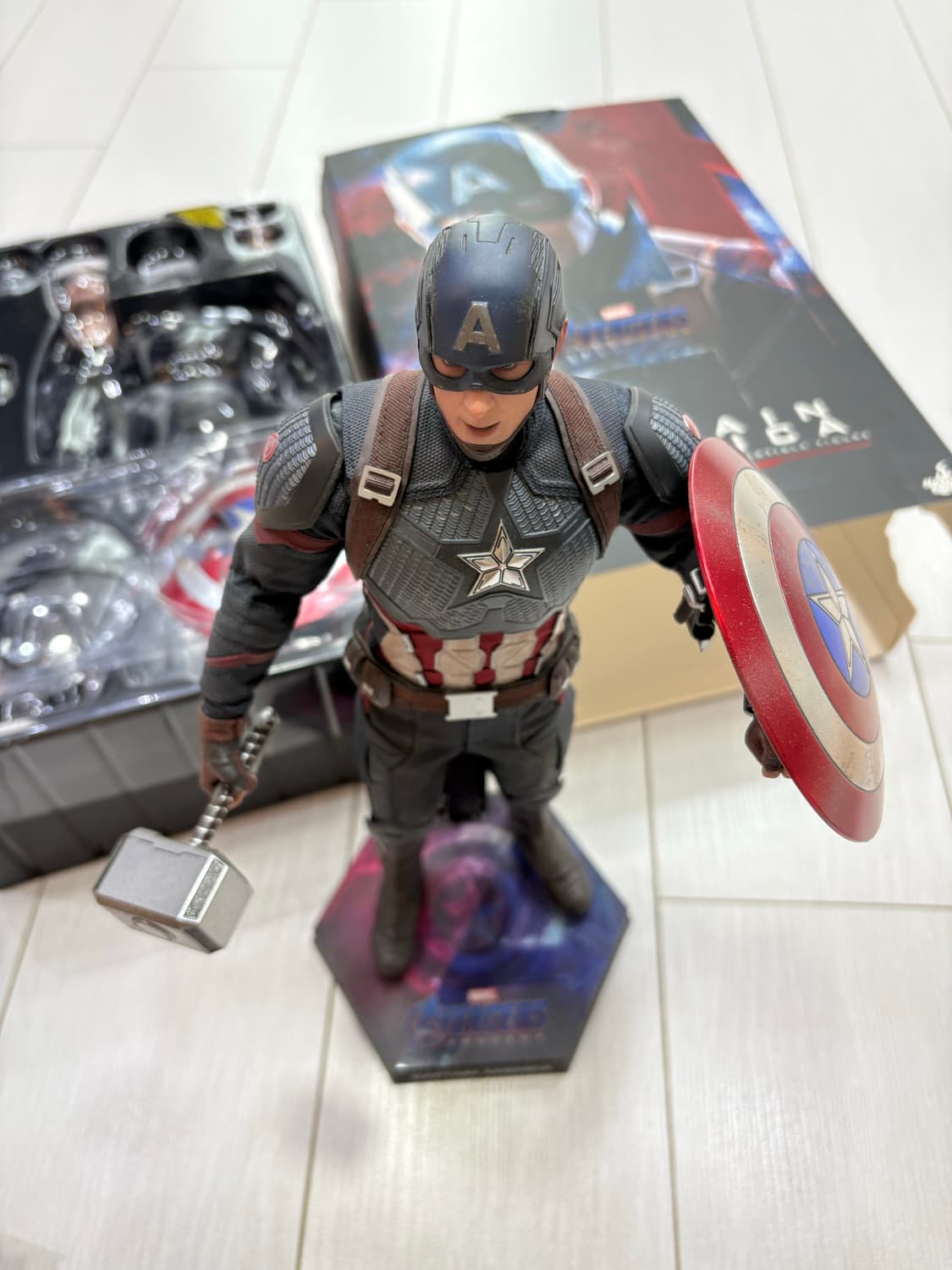 핫토이 캡틴 아메리카 엔드게임 피규어 상품이미지2