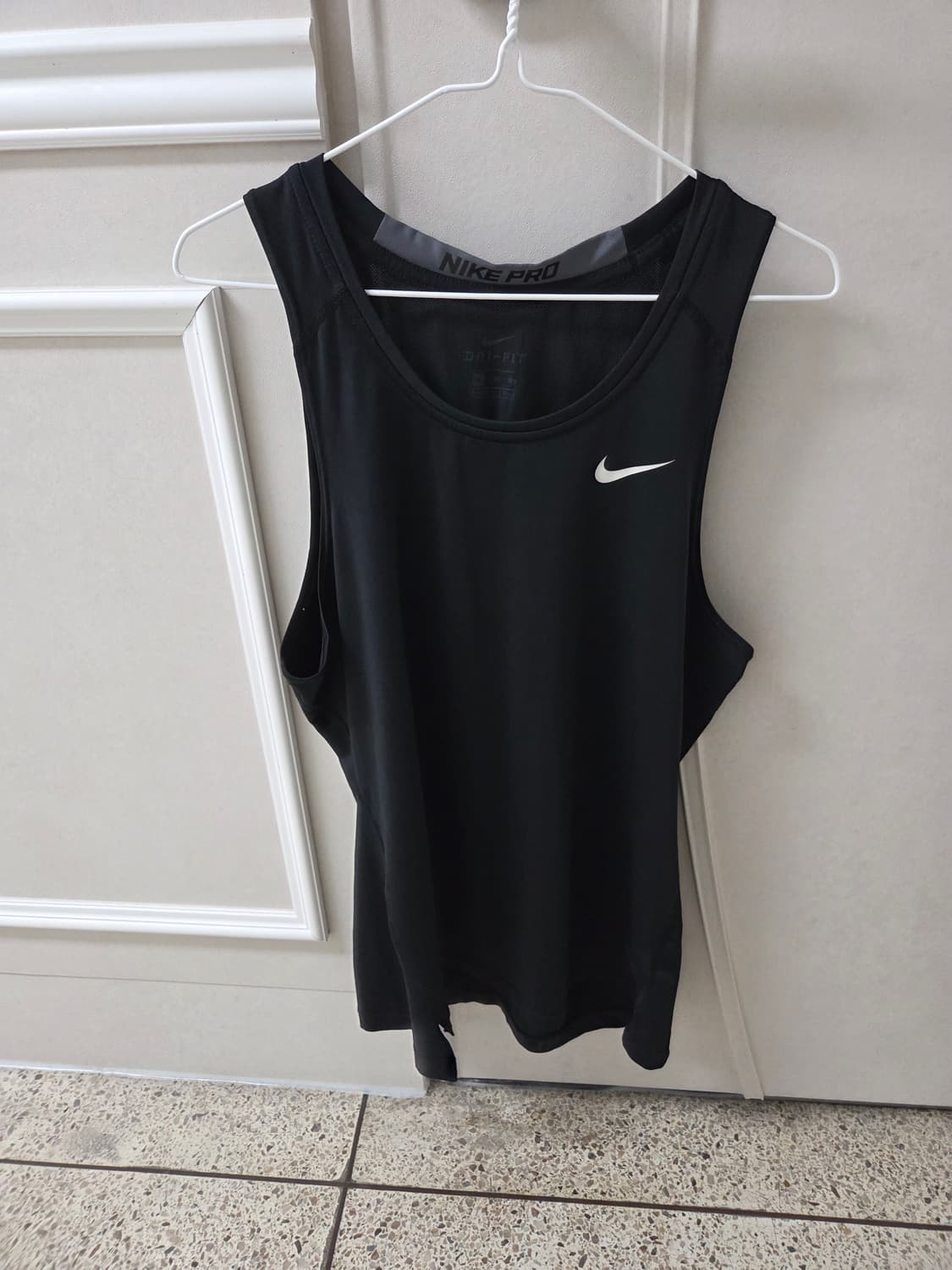 나이키 프로 블랙 남성 민소매 110 상품이미지1