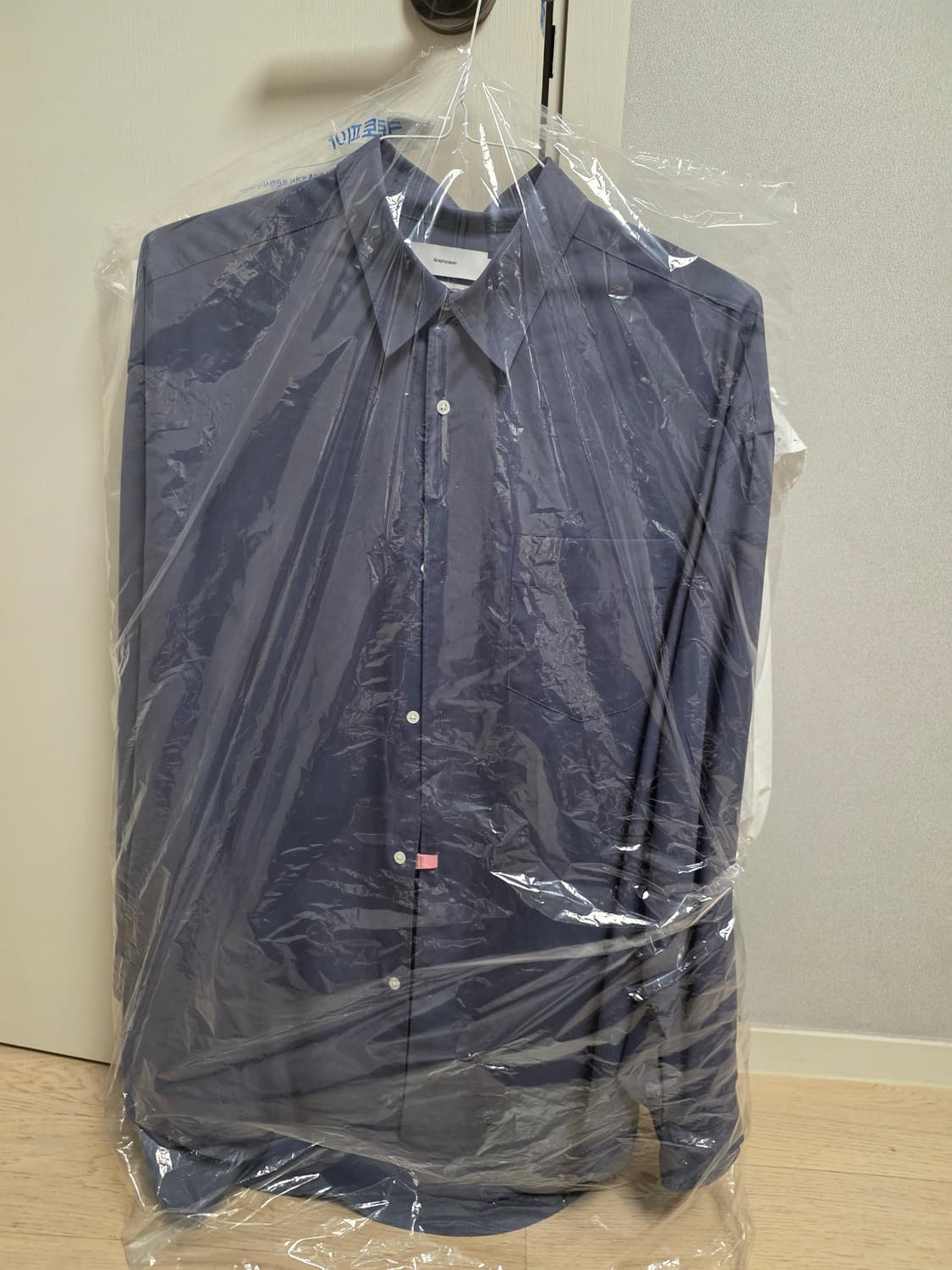 그라프페이퍼 23fw 파인울 셔츠 상품이미지3