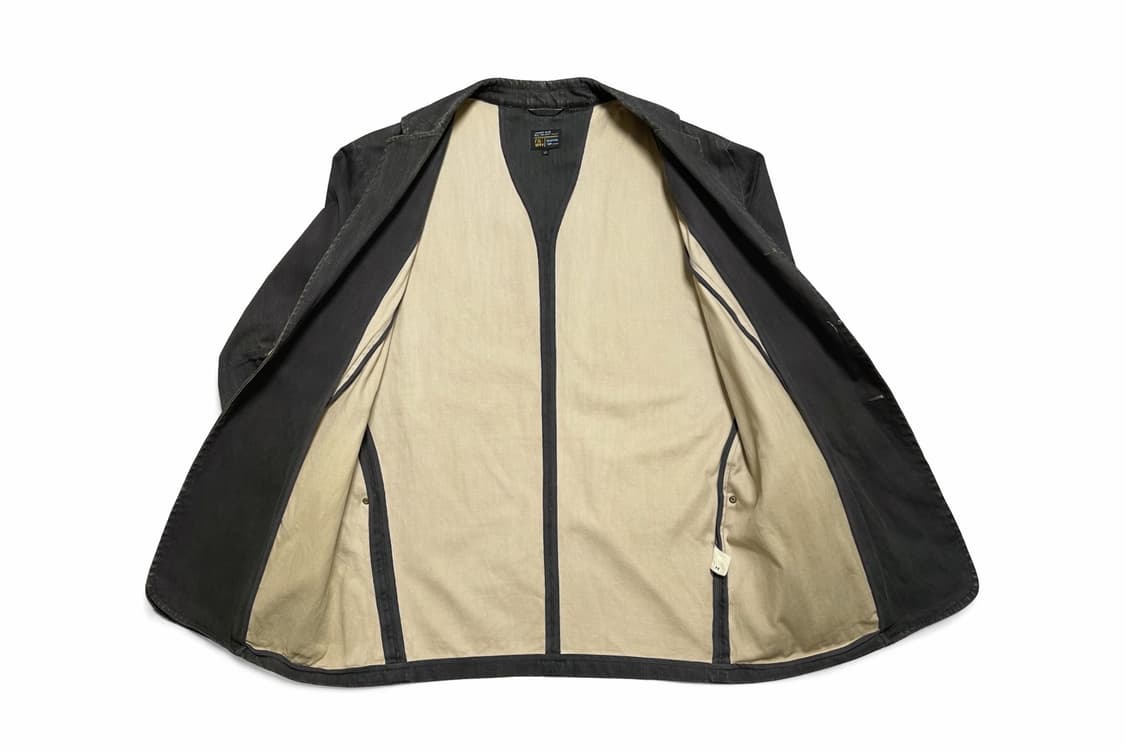JPN 00s 일본 빈티지 y2k 데미지 디테일 워크웨어 자켓 블레이저 상품이미지3