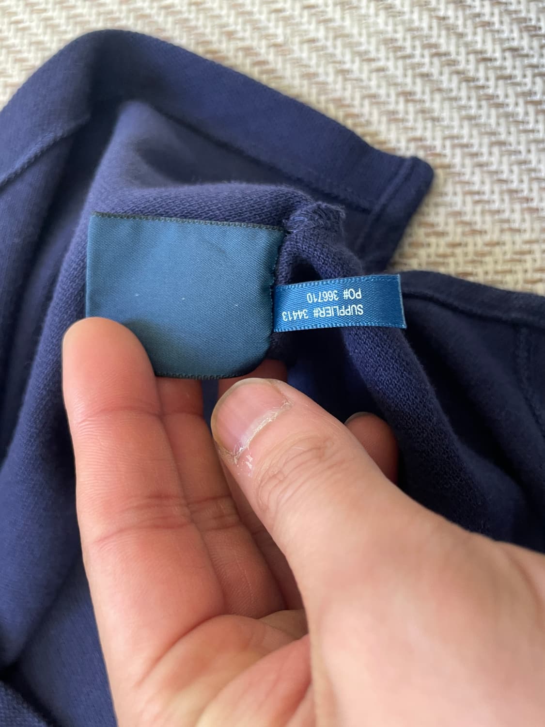 폴로랄프로렌 네이비 카라 티셔츠   J04185 상품이미지6