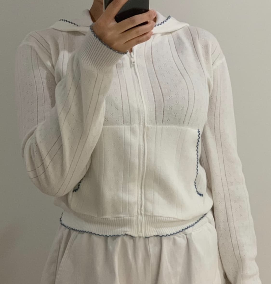 The Barnnet 엘리트 니트 후드집업 상품이미지1