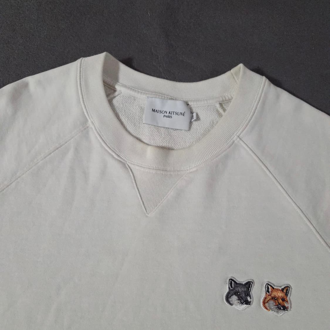 메종키츠네 더블폭스 맨투맨 XXL 상품이미지3