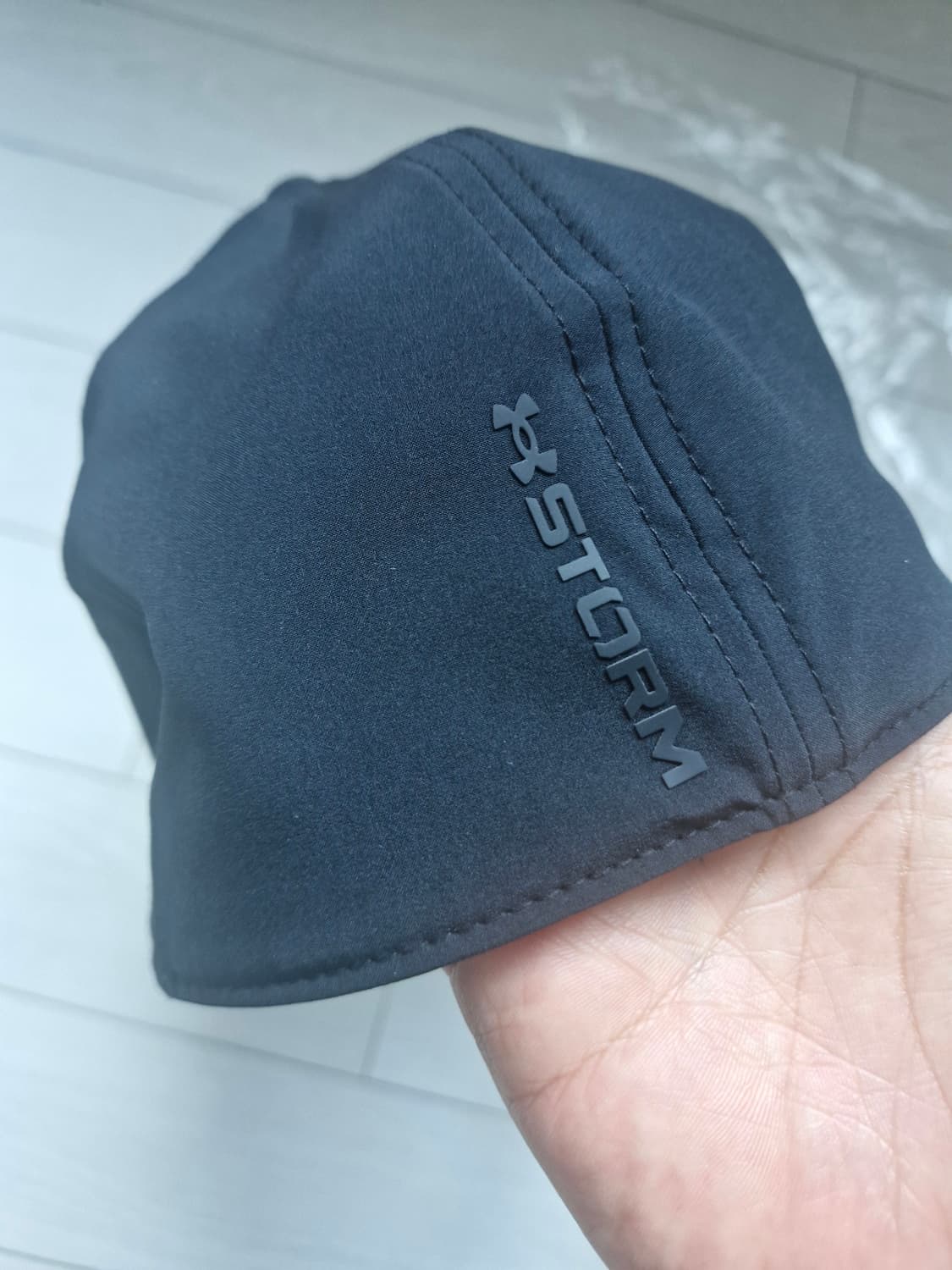 언더아머 UA 스톰 블랙 모자 XL 상품이미지5