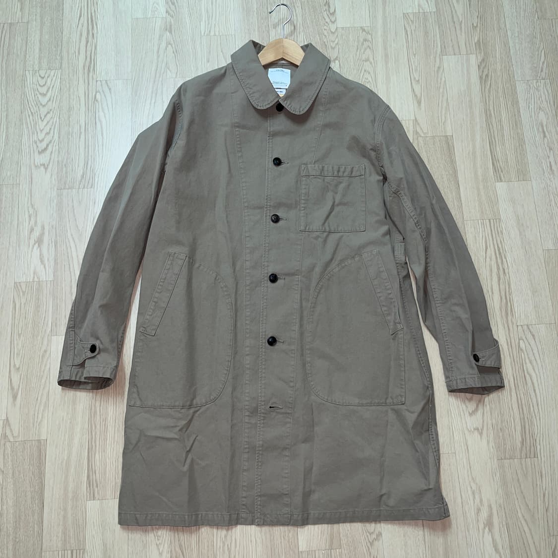 (4) 비즈빔(Visvim) 23AW 포인터 코트 베이지 상품이미지4