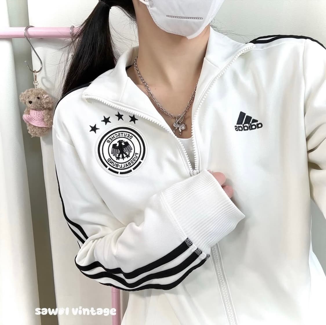 아디다스 독일 흰검 져지 상품이미지1