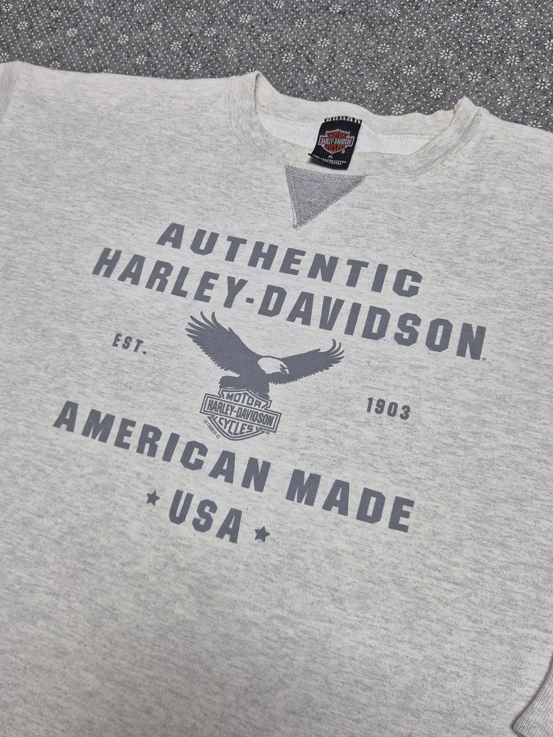 [XL] 90s US Made 할리데이비슨 스웻-322 상품이미지2