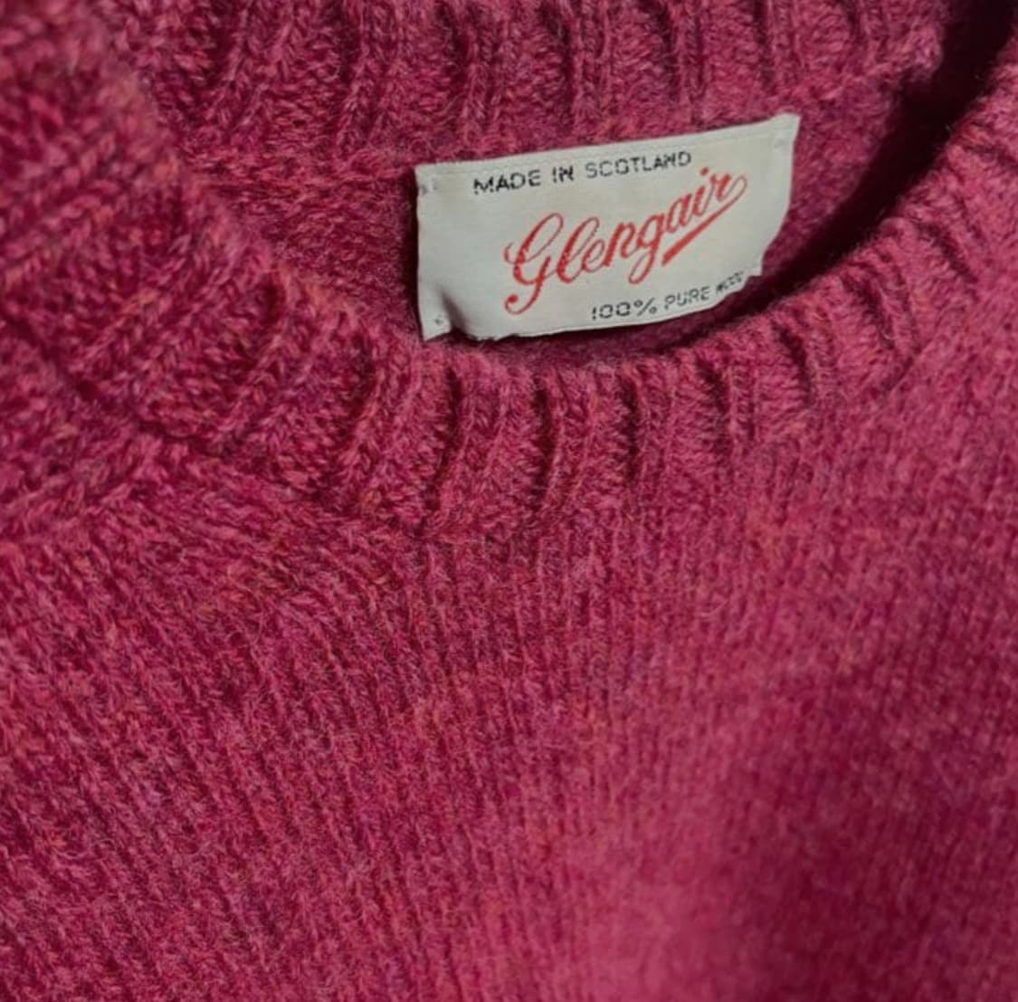 글렌게어(Glengair) 100% 퓨어 울 스웨터 Scotland 상품이미지1
