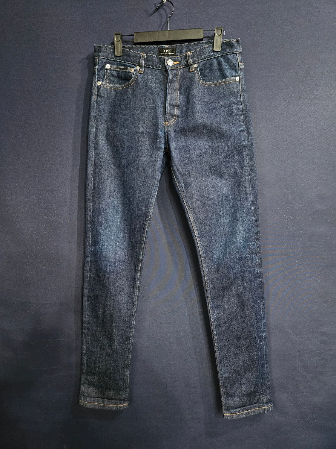 A.P.C 아페쎄 다크블루 남성 슬림핏 허리 30 데님팬츠  상품이미지1