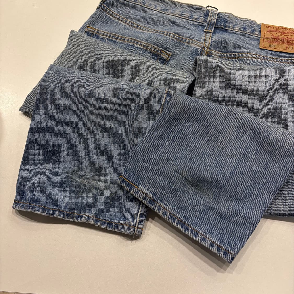 [33x34] 리바이스 501 데님 팬츠 청바지 C421 상품이미지5