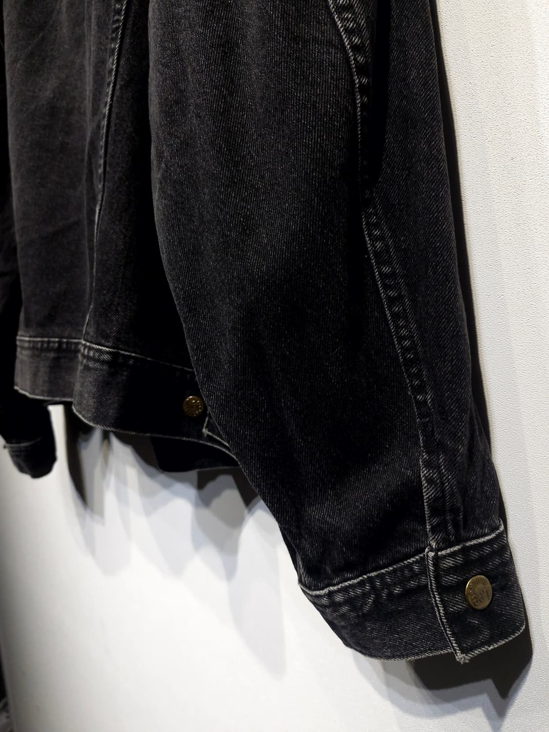 리(LEE)90's USA 블랙 워싱 데님 자켓 상품이미지3