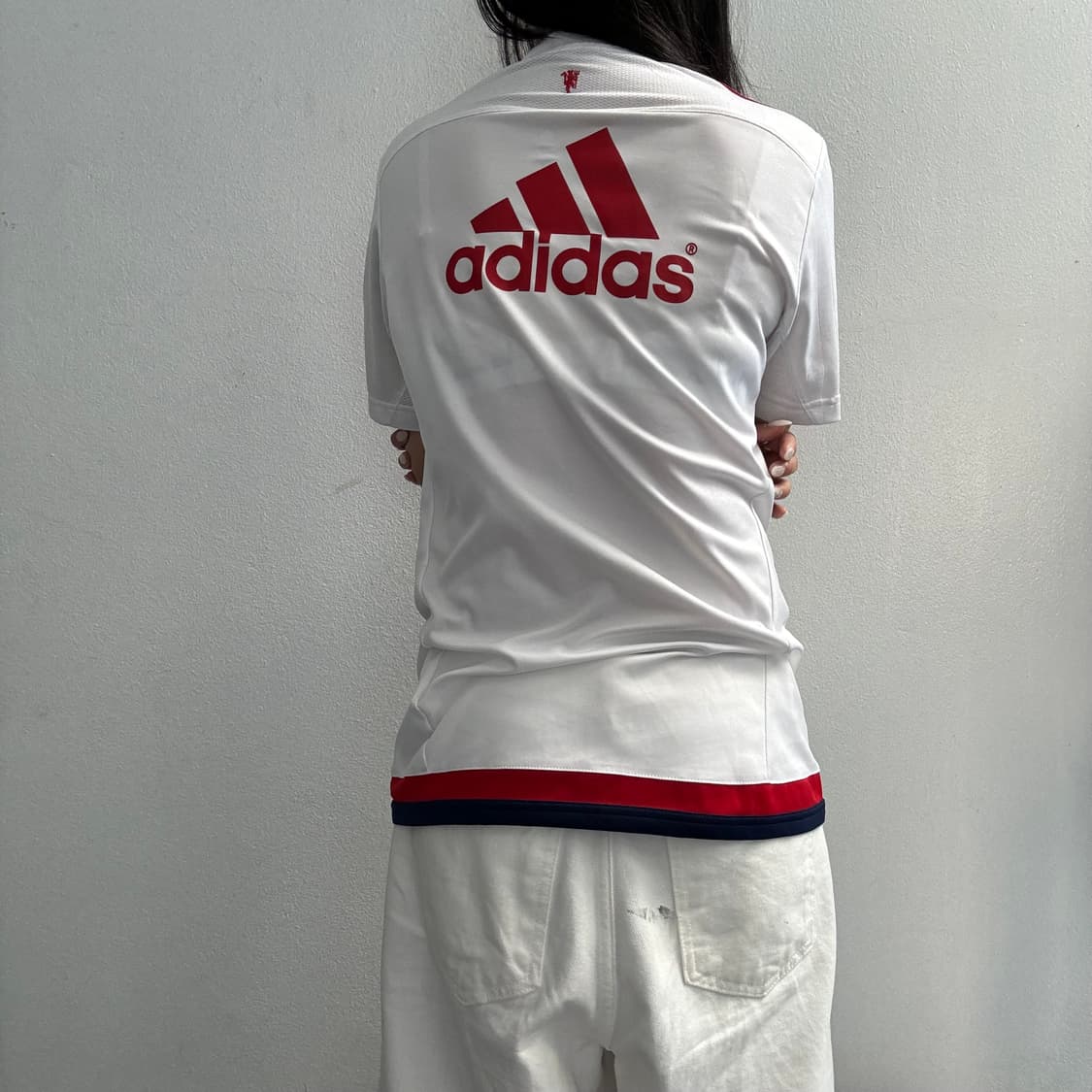 아디다스 맨유 유니폼 흰빨 95 상품이미지5