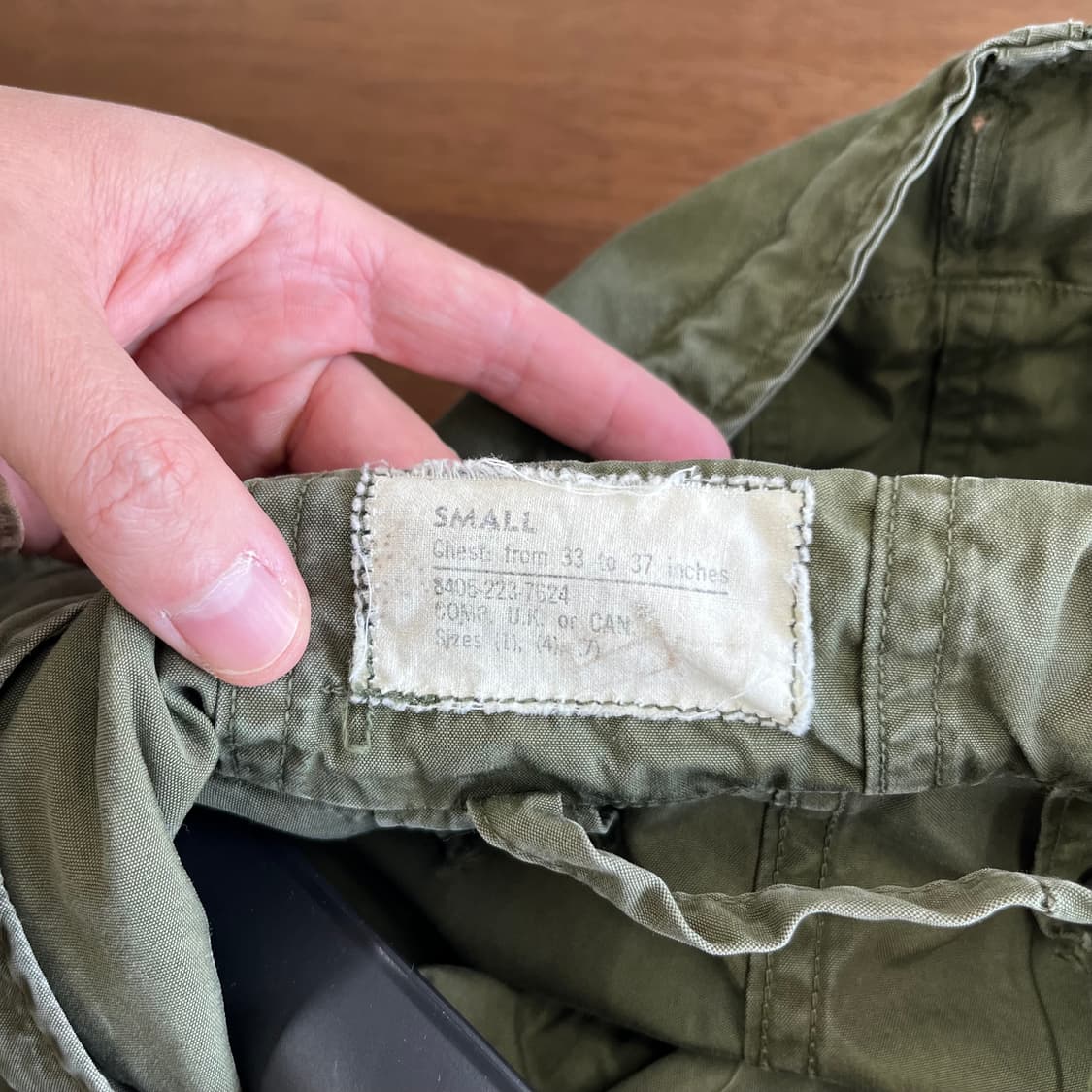 오리지널 M-51 피쉬테일 파카 S 상품이미지7