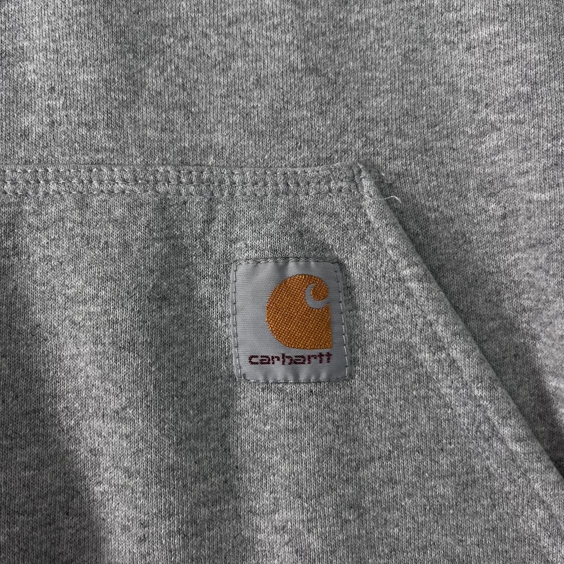 100 칼하트 사이드라인 그레이 후드티 상품이미지3