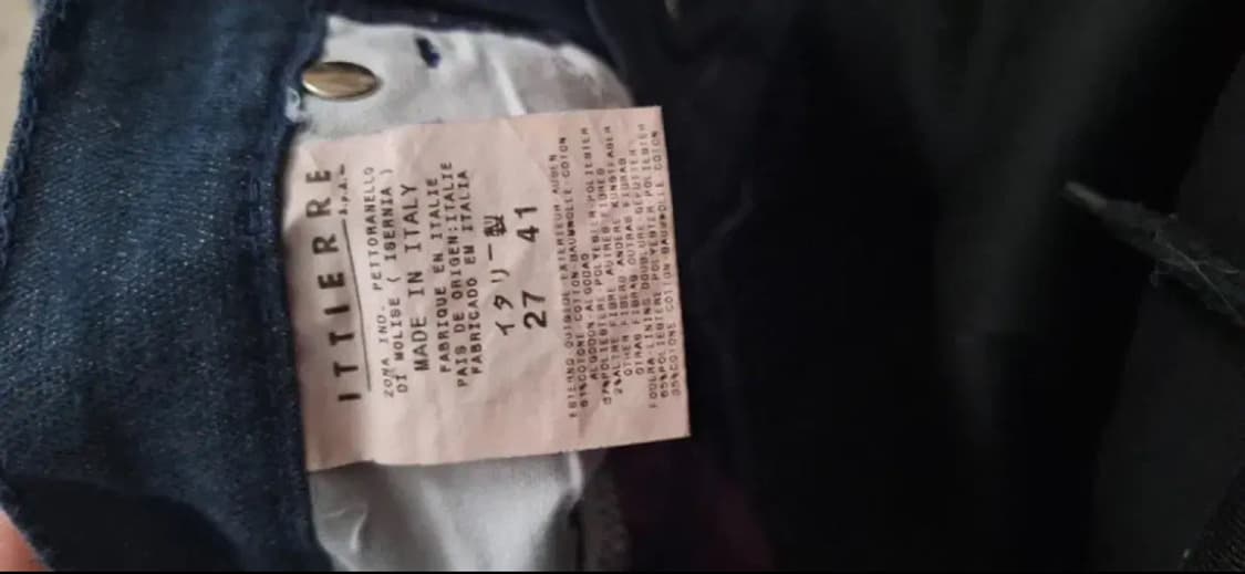 베르사체 Versace 빈티지 네이비 데님 청바지 ysl dior 상품이미지4