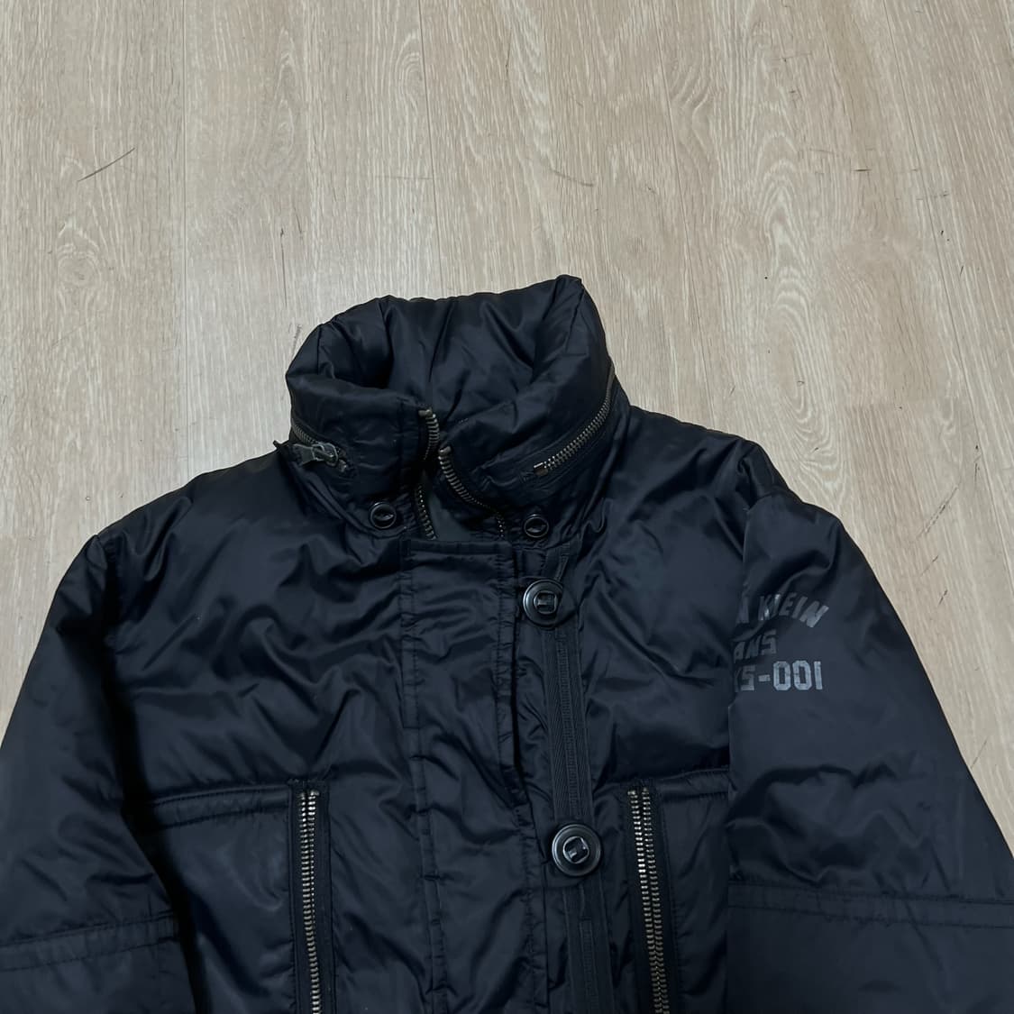 캘빈클라인 여성 포켓 푸퍼 숏패딩 S/90  상품이미지2