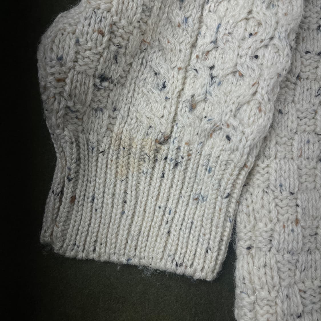 (Aran Crafts)아란크래프트 헤비울 100%가디건(실측확인) 상품이미지4